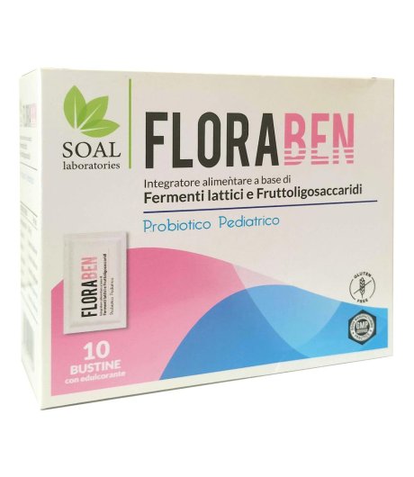 FLORABEN 10 Bust.Pediatrico