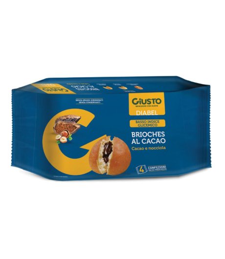 GIUSTO S/Z Brioches Cacao4x45g