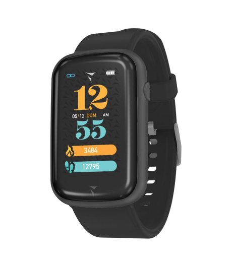 STEPS Smartwatch Total Black