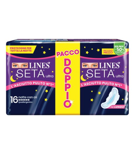 LINES SETA ULTRA NOTTE 16PZ