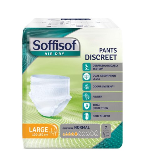 SOFFISOF AIR DRY PANTS DISCR L