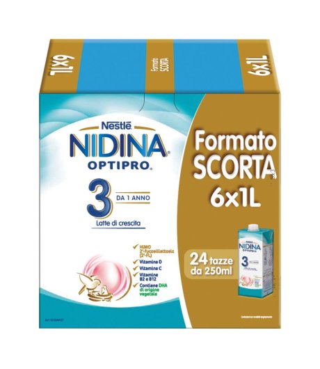 NIDINA OPTIPRO 3 LIQUIDO 6PZ