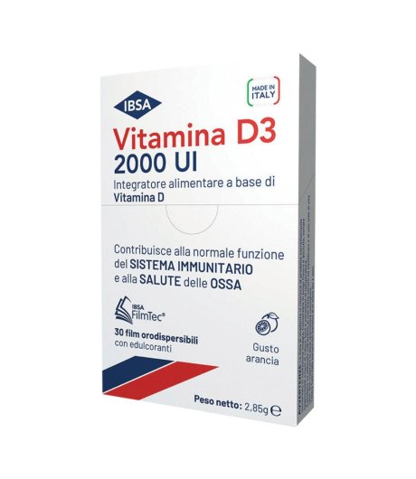 VITAMINA D3 2000UI 30Film*Ora