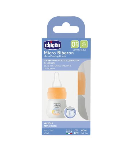 CH MICRO BIB 60ML SIL 0M+ UNI