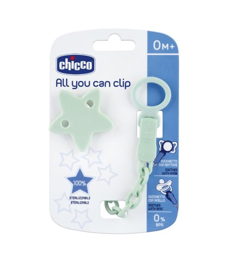 CH Clip Universale Verde 0m+