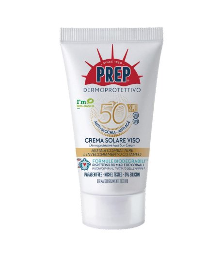 PREP CREMA SOLARE VISO 50 ECO