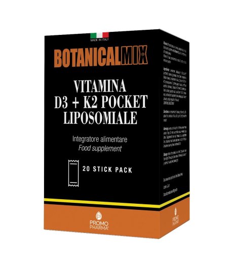 BOTANICALMIX Vit.D3+K2 20Stick