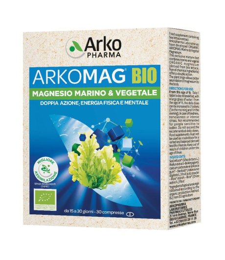 ARKOMAG Bio Magnesio Mar.30Cpr