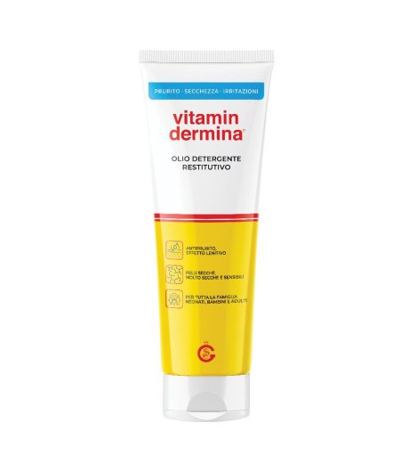 VITAMINDERMINA Olio Det.250ml