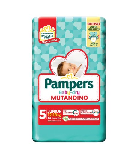 PAMPERS BD MUT JUNIOR SP 14PZ