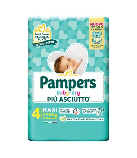 PAMPERS BD DOWNCOUNT MAXI 17PZ