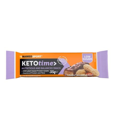 KETOTIME BAR ROASTED PEANUT35G