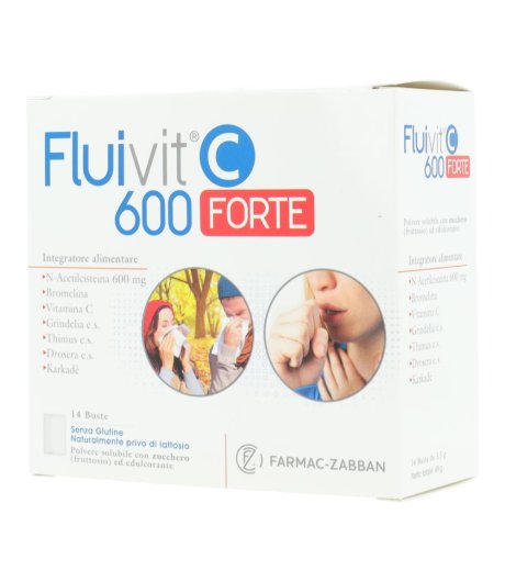 FLUIVIT C 600 FORTE 14BUST