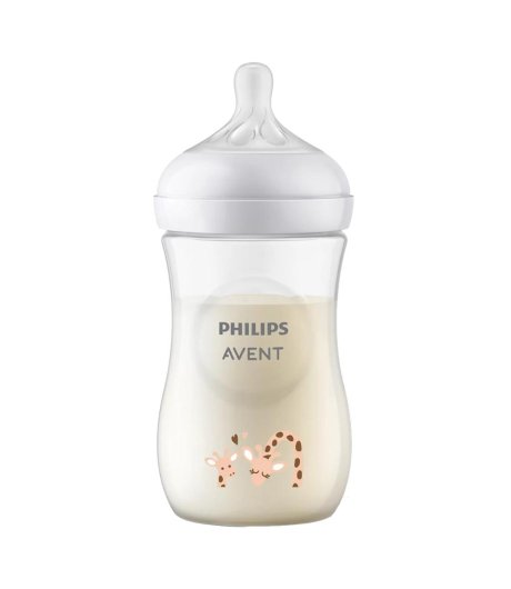 AVENT BIB NAT 3,0 GIRAF 260ML