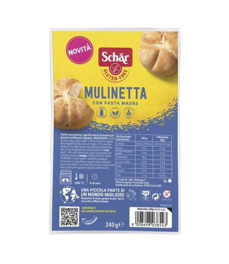 SCHAR Mulinetta 4x60g