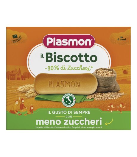 PLASMON Bisc.-30% Zucch.720g