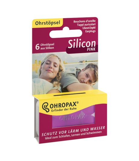 OHROPAX Tappi Aur.Sil.Pink 6pz