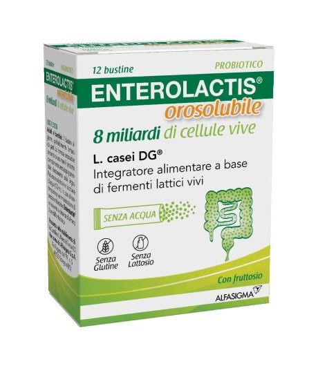 ENTEROLACTIS 12 Bust.Oro*8MLD