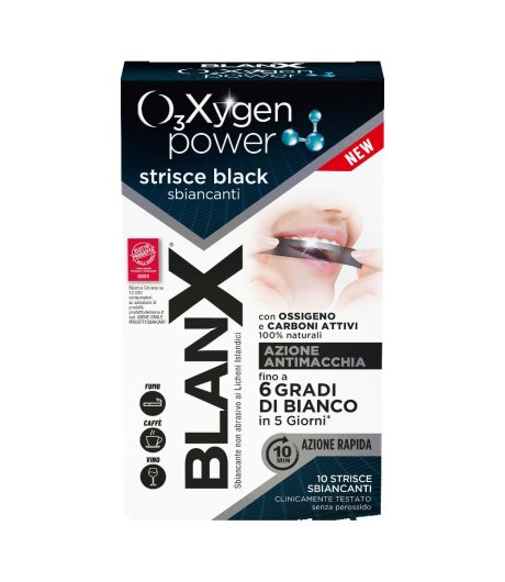 BLANX O3X STRISCE BLACK 5PZ