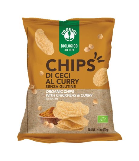 PROBIOS Chips Ceci Curry 40g