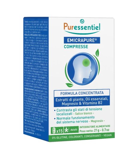 PURESSENTIEL Emicrapure 15Cpr