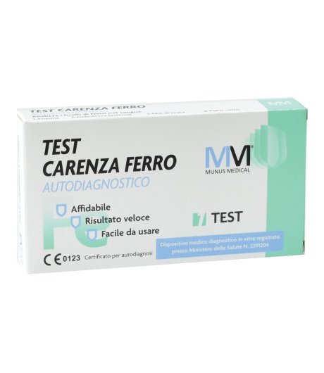 MUNUS Test Carenza Ferro