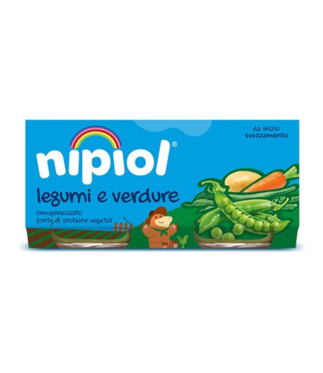 OMO NIPIOL Legumi&Verd.2x80g