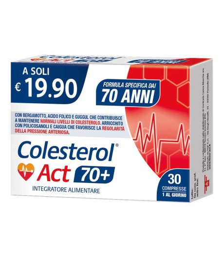 COLESTEROL ACT 70+ 30 Cpr