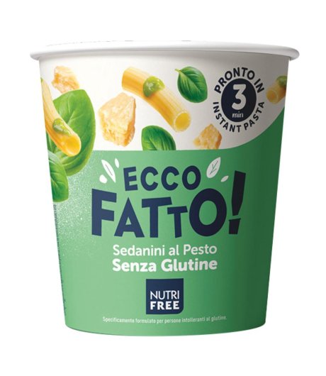 NUTRIFREE EF Sedanini Pesto70g