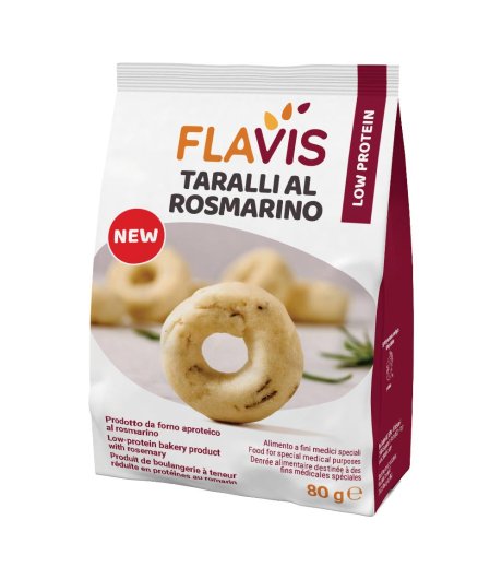 FLAVIS TARALLI ROSMARINO 80G