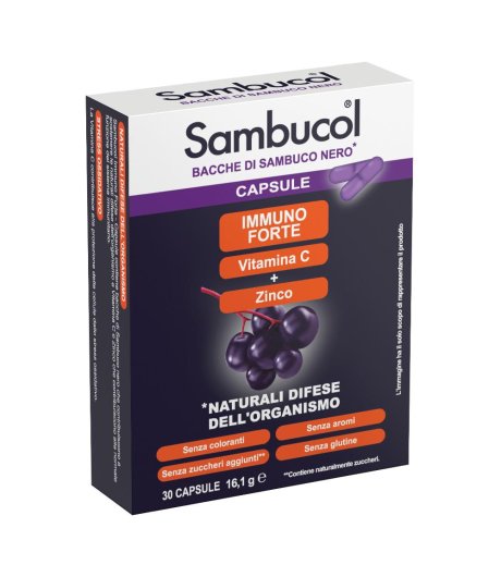 SAMBUCOL IMMUNOFORTE 30CPS