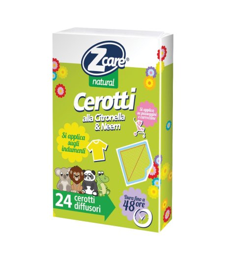 ZCARE NATURAL CEROTTI 24PZ