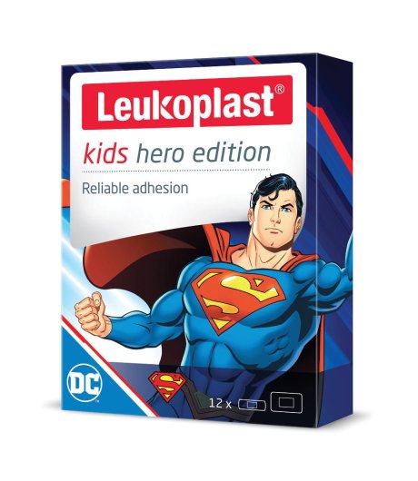 LEUKOPLAST Kids Superman 12pz