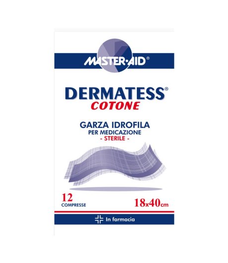 DERMATESS COT GARZA 18X40 12PZ DERMATESS COT GARZA 18X40 12PZ