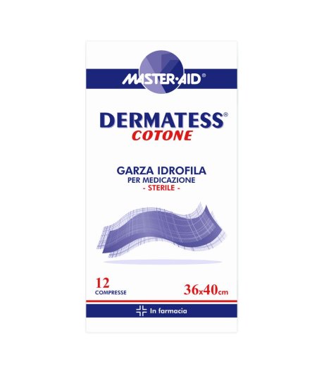 DERMATESS Cot.Garza 36x40*12pz DERMATESS Cot.Garza 36x40*12pz