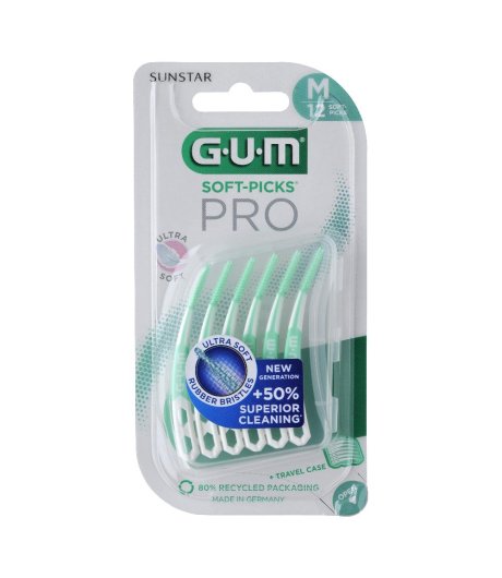 GUM Soft Picks Pro 12pz M  690