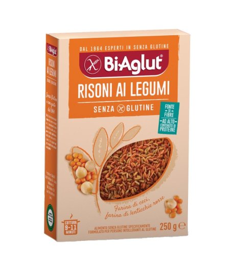 BIAGLUT RISONI AI LEGUMI 250G