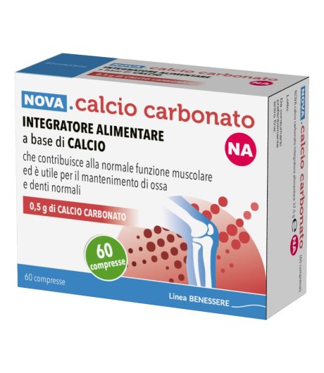 NOVA CALCIO CARB NA0,5G 60CPR