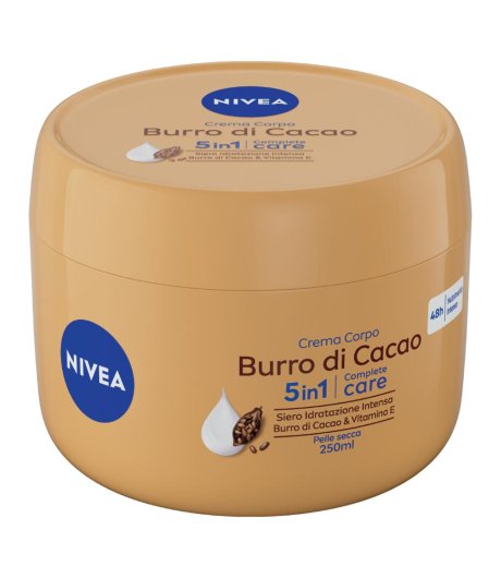 NIVEA BODY CREMA B/CACAO 5IN1 250M