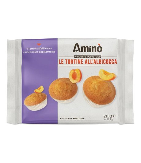 AMINO' LE TORTINE ALBICOCCA4PZ