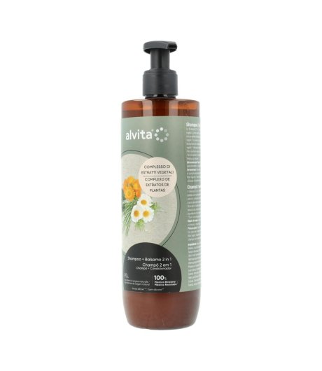 ALVITA SHAMPOO+BALSAMO 2IN1