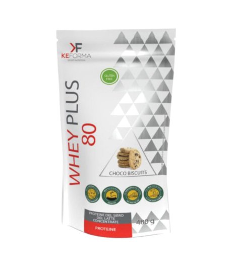 WHEY PLUS 80 CHOCO BISCUIT480G