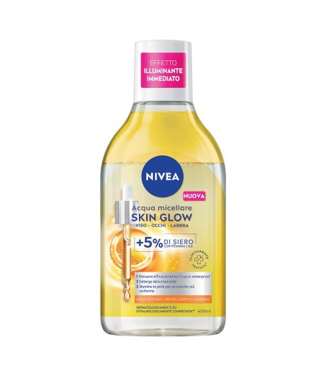 NIVEA A/MICELLARE SKIN GLOW 400