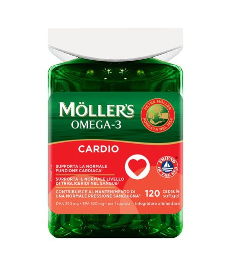 MOLLER'S OMEGA 3 CARDIO 120CPS