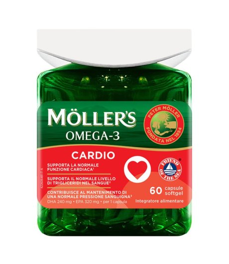 MOLLER'S OMEGA 3 CARDIO 60CPS