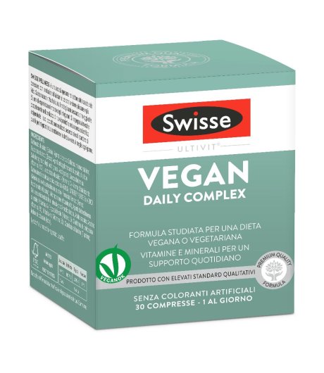 SWISSE Vegan Daily Cpx 30Cpr
