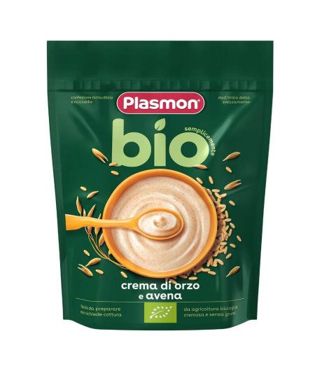 PLASMON CEREALI BIO AVENA/ORZO