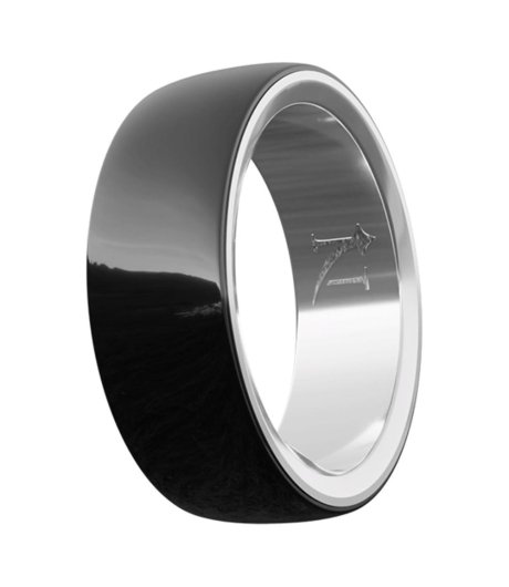 NIAH MOON SmartRing 18,2 Nero