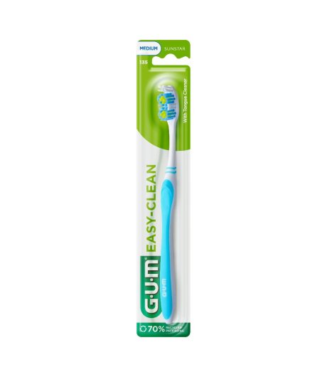 GUM EASY CLEAN TOOTHBRUSH