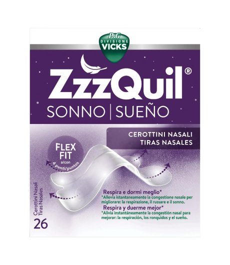 ZZZQUIL Nasal Strips 26pz